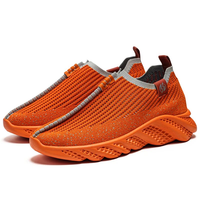 Men Shoes Breathable Men's Sneakers Comfortable Running Shoes Tenis Outdoor Slip On Walking Sneakers Sock Jogging Shoes