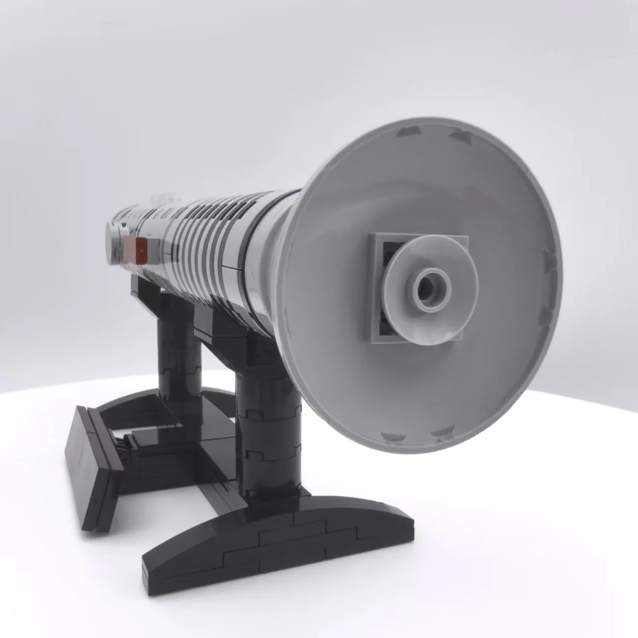 MOC Rebel Warrior Light Sword 148PCS bouwstenen model met standaard DIY ruimte speelgoed cadeau voor volwassen fans