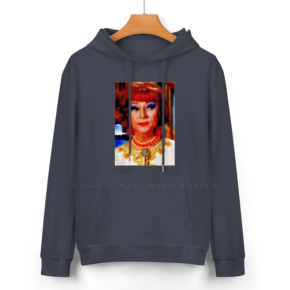 Endora Dot Pure Cotton Hoodie Sweater 24 Colors Tv Endora Agnes Moorhead 60s 70s Bewitched Ginger Red Head Classic Retro