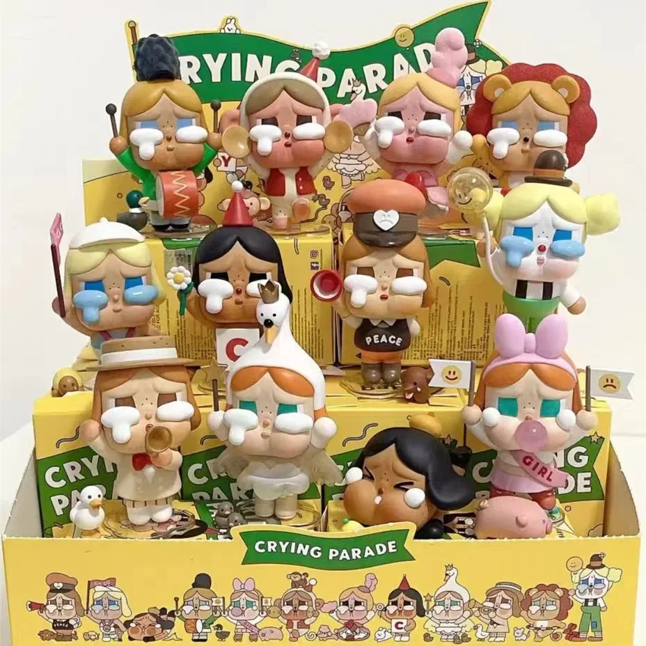 Toys Model Confirm Style Cute Anime Figure Gift Surprise Box Original Crybaby Parade Series Blind Box