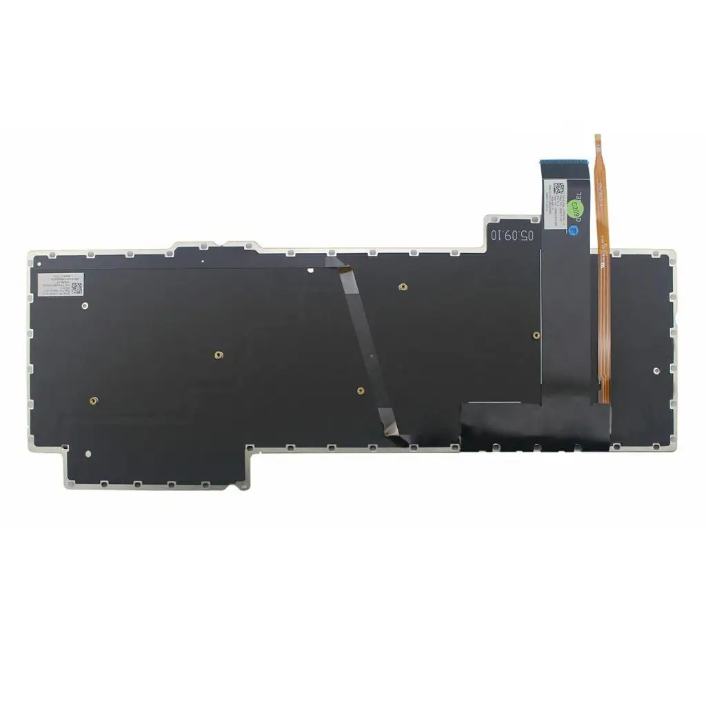 Laptop Standard English Keyboard Black Backlit Plastic QWERTY for ASUS ROG G752VL G752VM Replacement Part