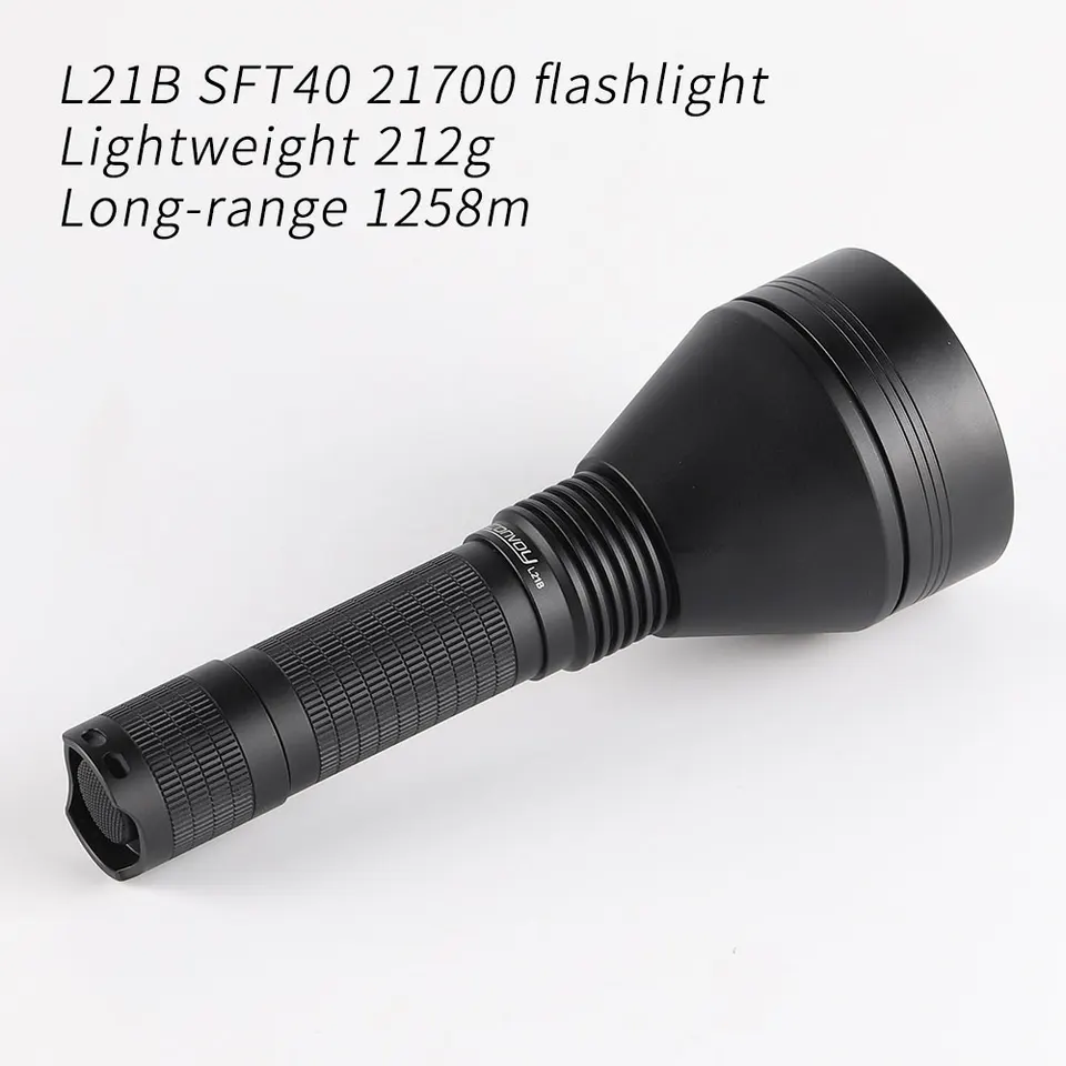 Convoy-l21b sft40 21700懐中電灯,軽量,長距離 - AliExpress 39