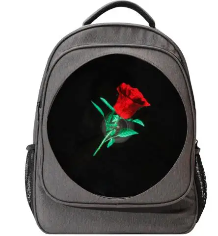 New Backpack LED Fan Display Portable 3D Hologram Innovative Advertising Equipment For Eye-Catching Advertisements