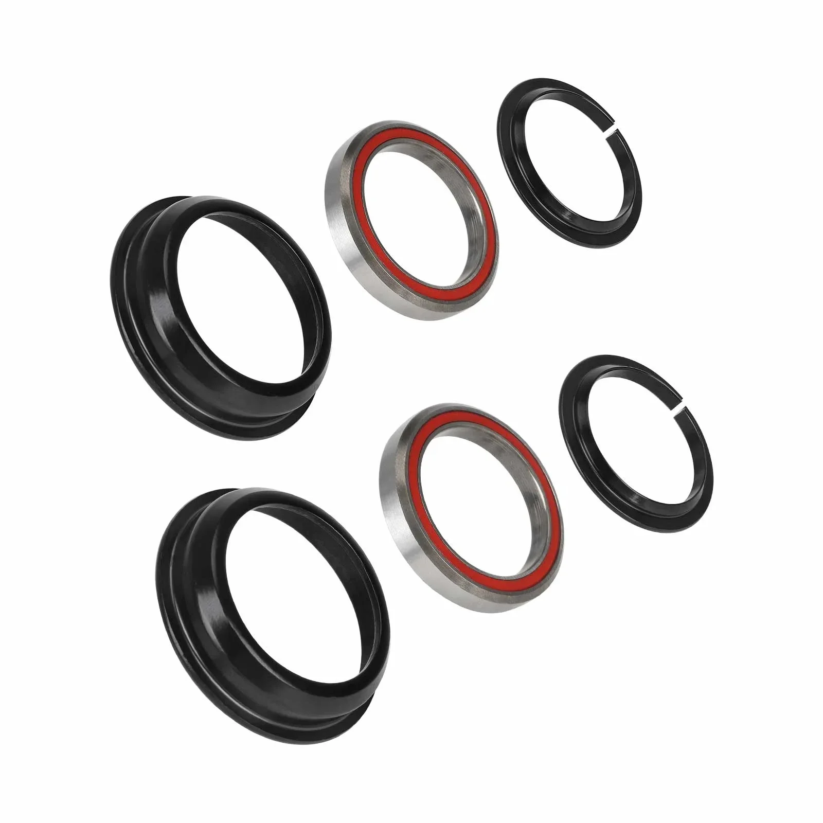 Elektroroller-Gabel-Lagerschalen-Set für Kukirin G2 Master/T3/G2 Pro DB/G3 Pro, 6 Stück, vordere Gabelrohrstange, drehbare Lenkung – Detail 6