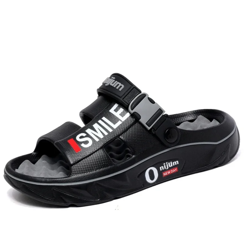 

Fashion Design Men's Slippers Indoor Outdoor Beach Sandals Comfortable Massage Slides Clogs Casual Shoes Male Women Home Slipper