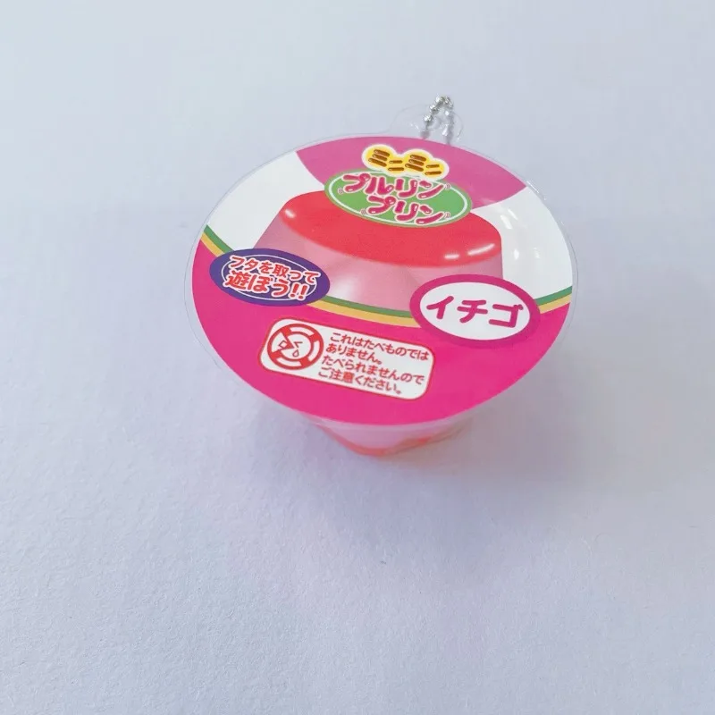 Original J.DREAM Gashapon Figure Anime Cute Mini Pudding Jelly Pendant Keychain Kawaii Capsule Toys Gift