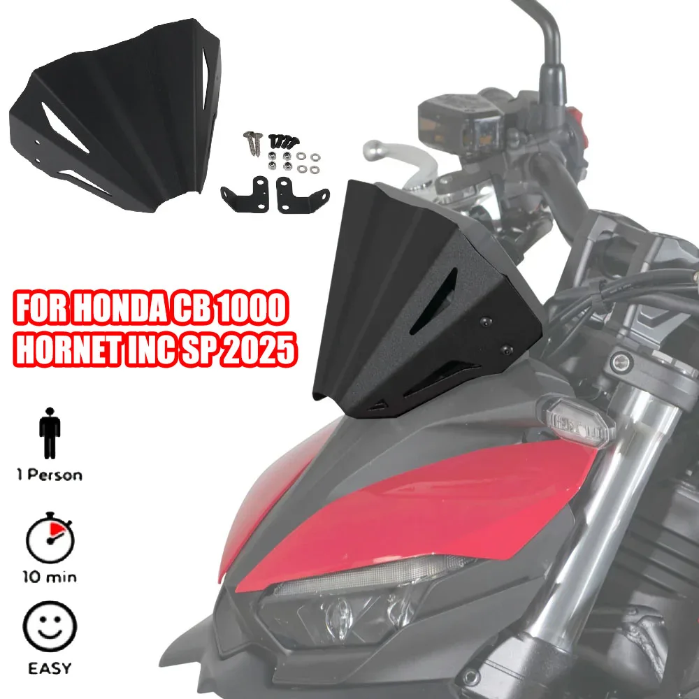 

2025 For Honda CB1000 Hornet Windshield Spoiler, Motorcycle Wind deflector Fairing Cover Screen Protector for CB 1000 Hornet SP