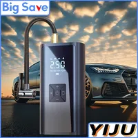 1pc Car Wireless Air Pump 150PSI Portable Electric Tire Inflation For Car Bicycle Motorcycle Air Compressor Inflator