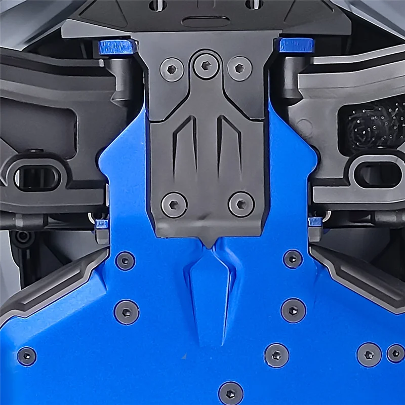 YKH_Metal Front Armor Bumper Guard Plate for TRAXXAS Sledge 1/8 Car Parts