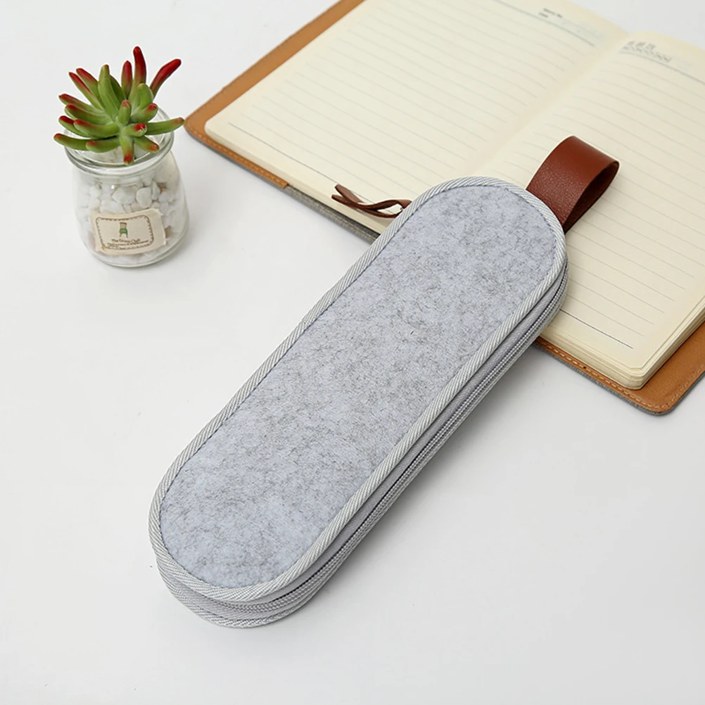 

Storage Bag Waterproof Portable Tableware Pouch Felt Cloth Knives Forks Straws Outdoor Picnic Travel Dining Set