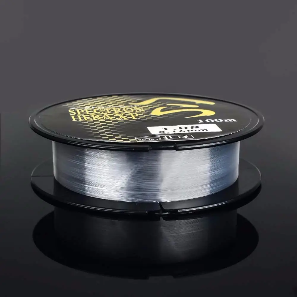 Supersterk uit Japan Materiaal Bass Fish Tippet Karpervis Nylon Mainline Vislijn Visgerei Accessoires