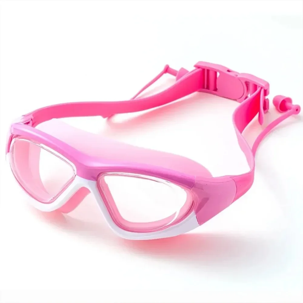 Protective Goggles for Boys and Girls Learning To Swim Anti Fog Large Frame Comfortable Silicone for Pool Beach Training view 5