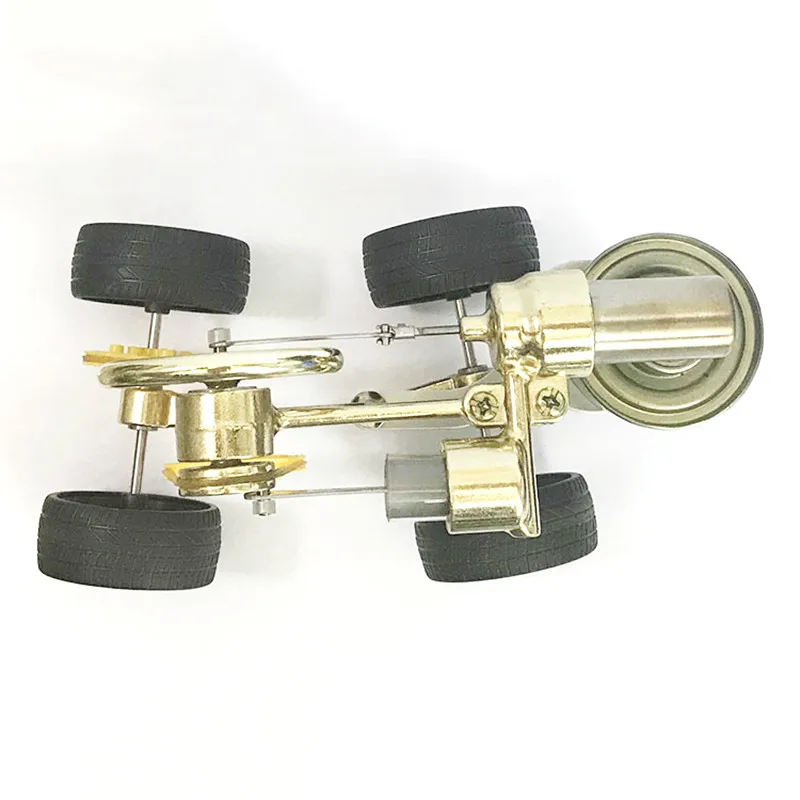 Steam Car Stirling Engine Physics Science Experiment Model Toy Gift Automotive engine education steam power experimental toy