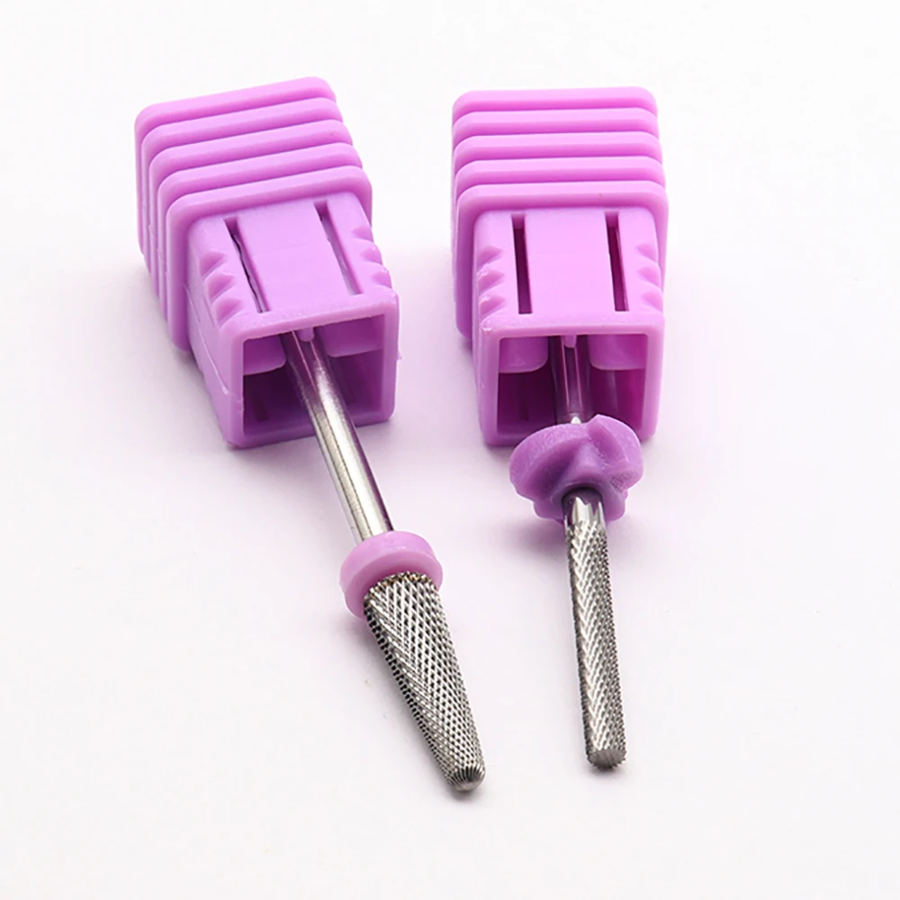1/2 Stück 3/32 Zoll 5 in 1 XXF professionelle Hartmetall-Nagelbohrer, Wolfram-High-End-Bohrer aus Wolframstahl Tech, Nagelhaut-Bit schnell – Detail 1