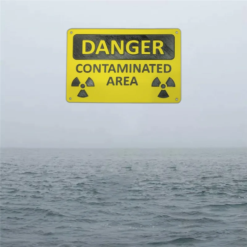 1 قطعة بقع معدنية عالية الوضوح علامة تحذير الإشعاع النووي تحديد المخاطر بشكل فعال-B61B #5