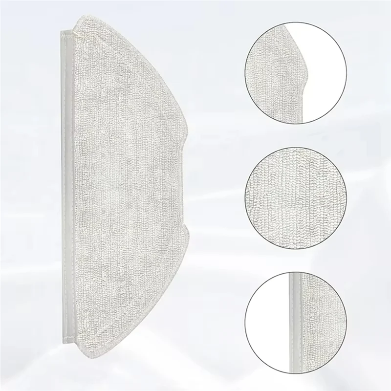 A50Q-Rags Fit For AIRROBO T20+ Robot Vacuum Parts Accessories Mop Washcloth