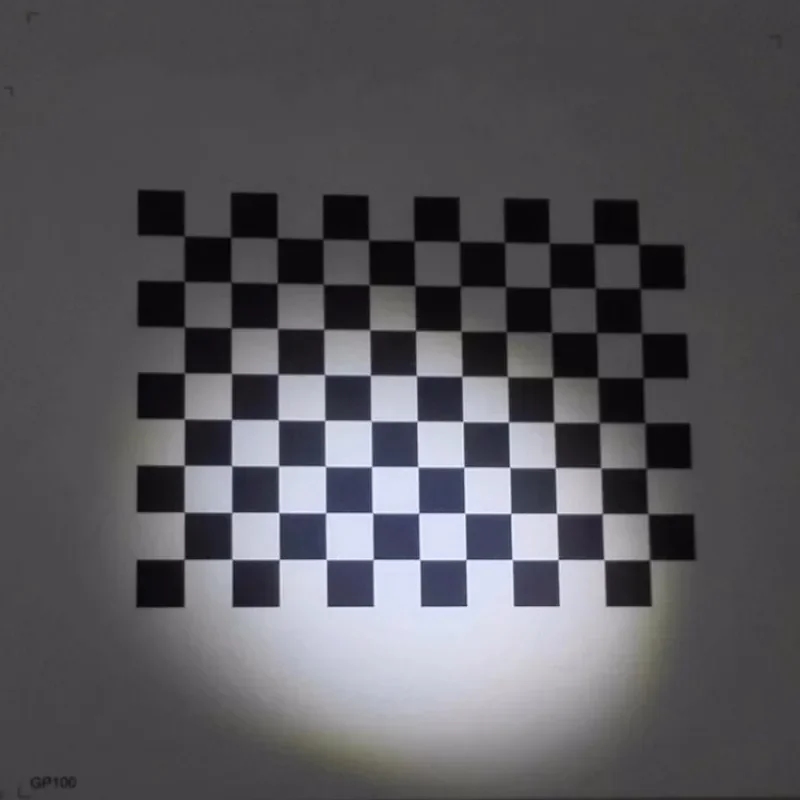 12*9 поплавковое стекло, подложка, квадратная калибровочная доска из глинозема, шахматная доска, оптическая корректирующая плата машинного зрения 25, 50, 70 100 мм
