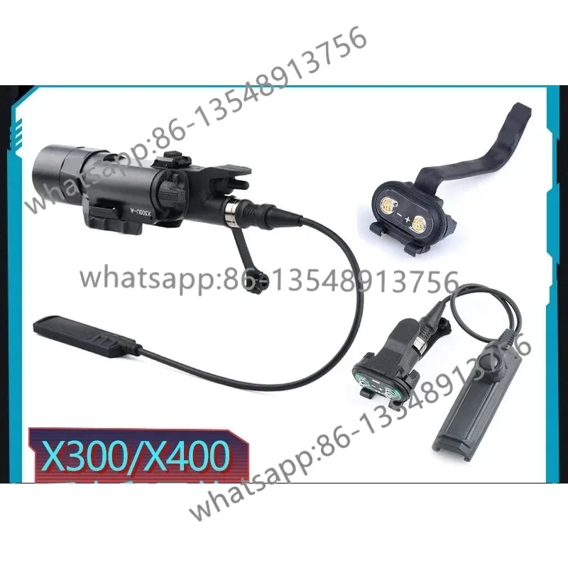 

X300/X400 нижний фонарик, задняя крышка мыши, крышка батарейного отсека, аксессуары для кнопочного переключателя, прямые продажи с фабрики