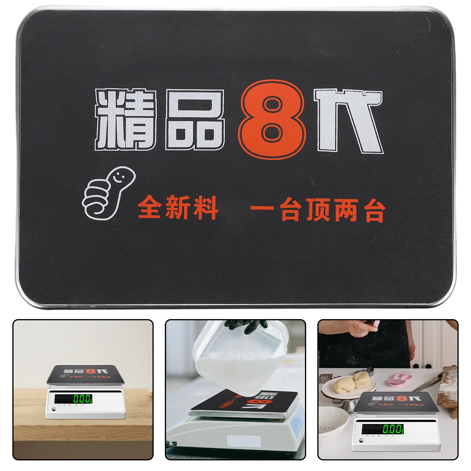 

Stainless Steel Weighing Scale Pan For Food Baking Kitchen Digital Electronic Replacement Tray Storage Measure Reusable Metal