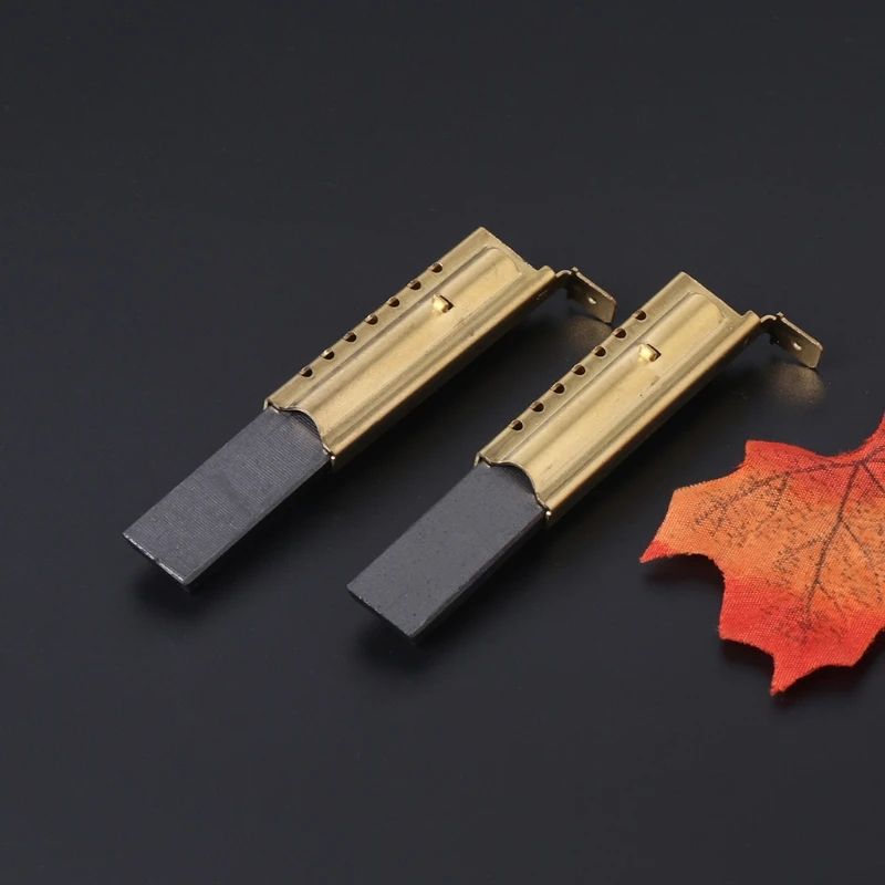 D0AB 1 Pair Useful Washing Machine Motor Carbon Insert Brushes L94MF7 For Whirlpool