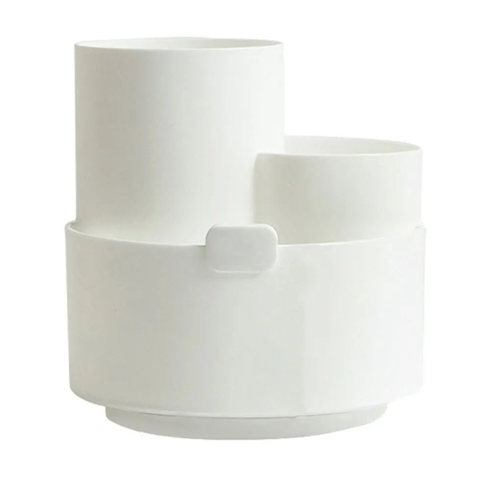 

Rotating Pen Holder Practical Organizer Desk Sundries Office Supplies Tidy Plastic Storage Boxes Stationery Desktop