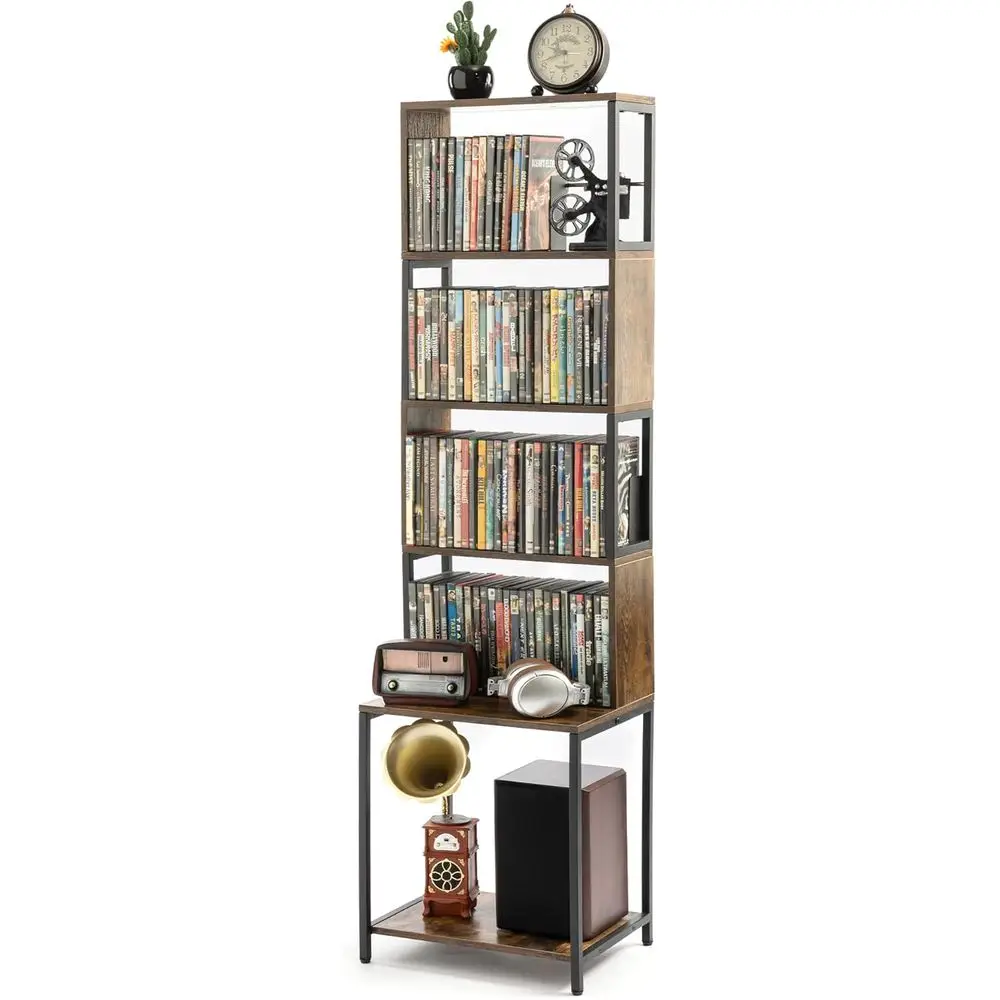 Cd Storage Rack, Wo…