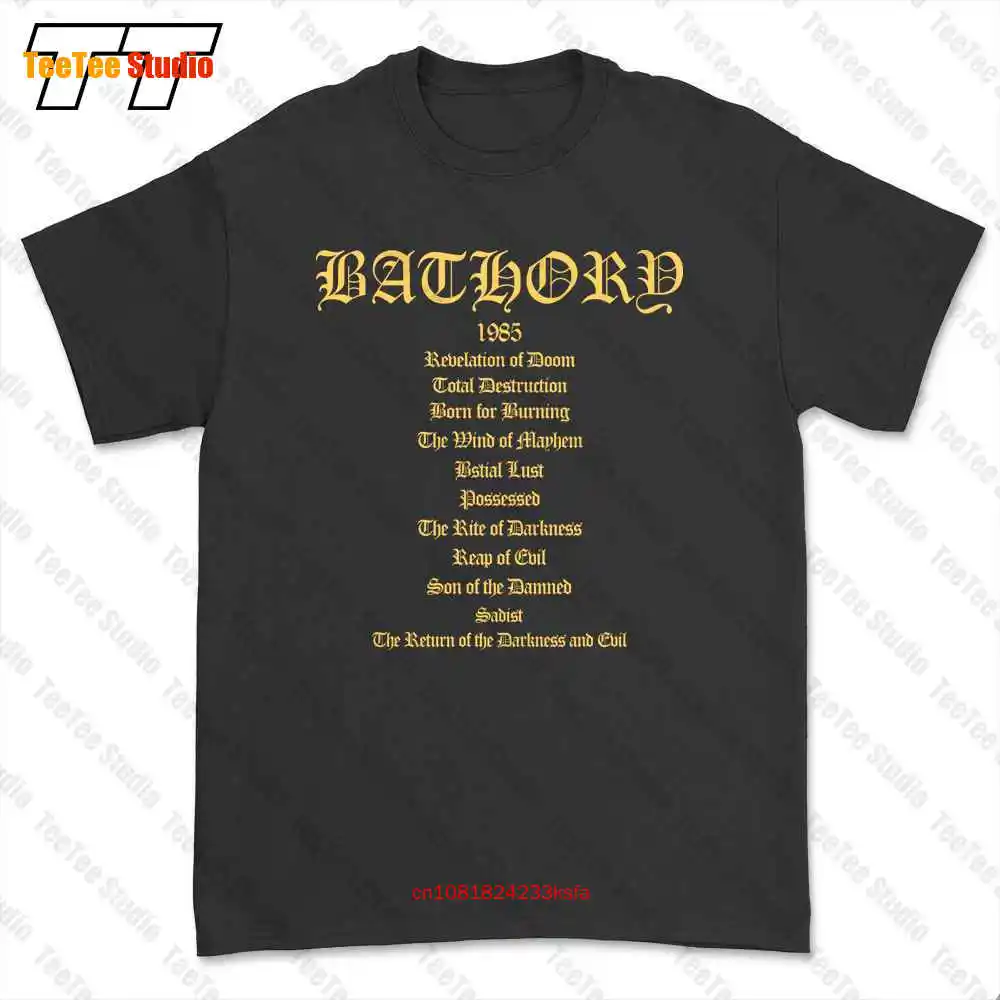 Authentic Bathory The Return Quorthon T-shirt Tee A9XW