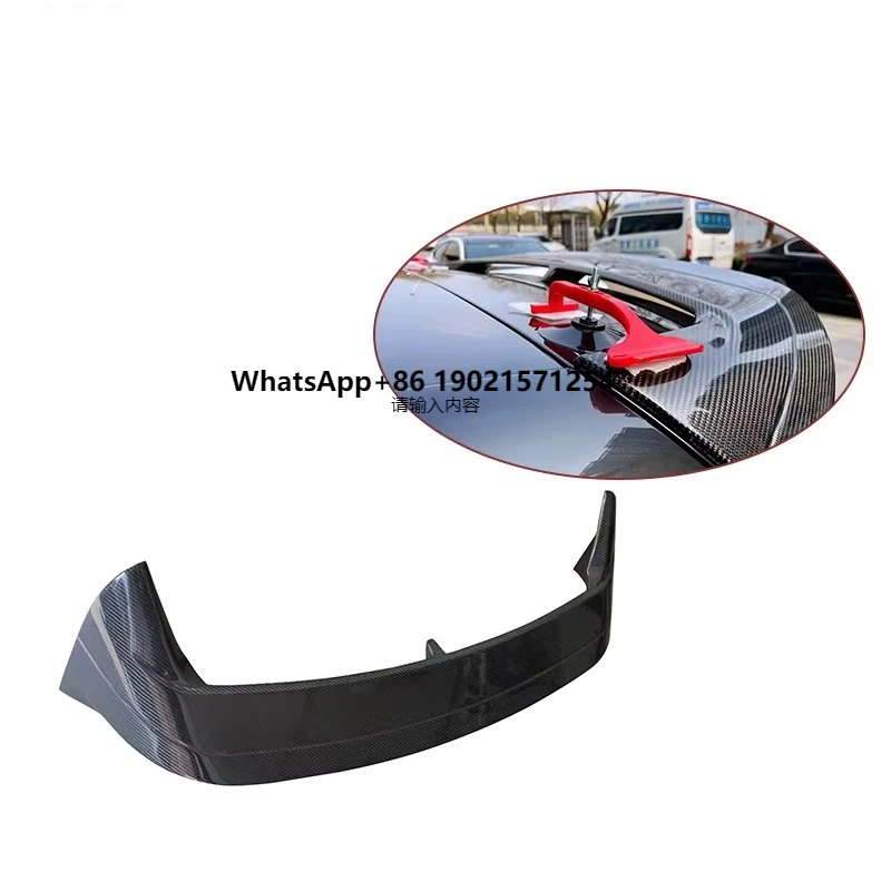 

CS Style Carbon Fiber Rear Roof Spoiler Wing Splitter for Golf 8 R MK8 GTI Hatchback 4-Door 2021-2022