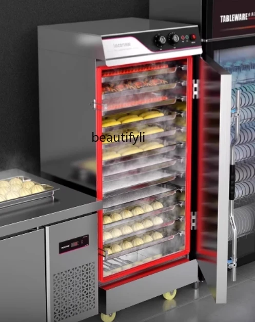 

12 Tray Steamer Rice Cabinet Fully Automatic Rice Cart Machine Steamer Rice Box Electric Steamer Commercial Use