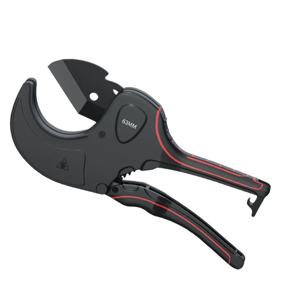 1PCS 32mm-75mm Pipe Cutter Ratchet Scissors Tube Cutter For PVC/PU/PP/PE Hose Cutting Hand Tools For Pipeline Maintenance