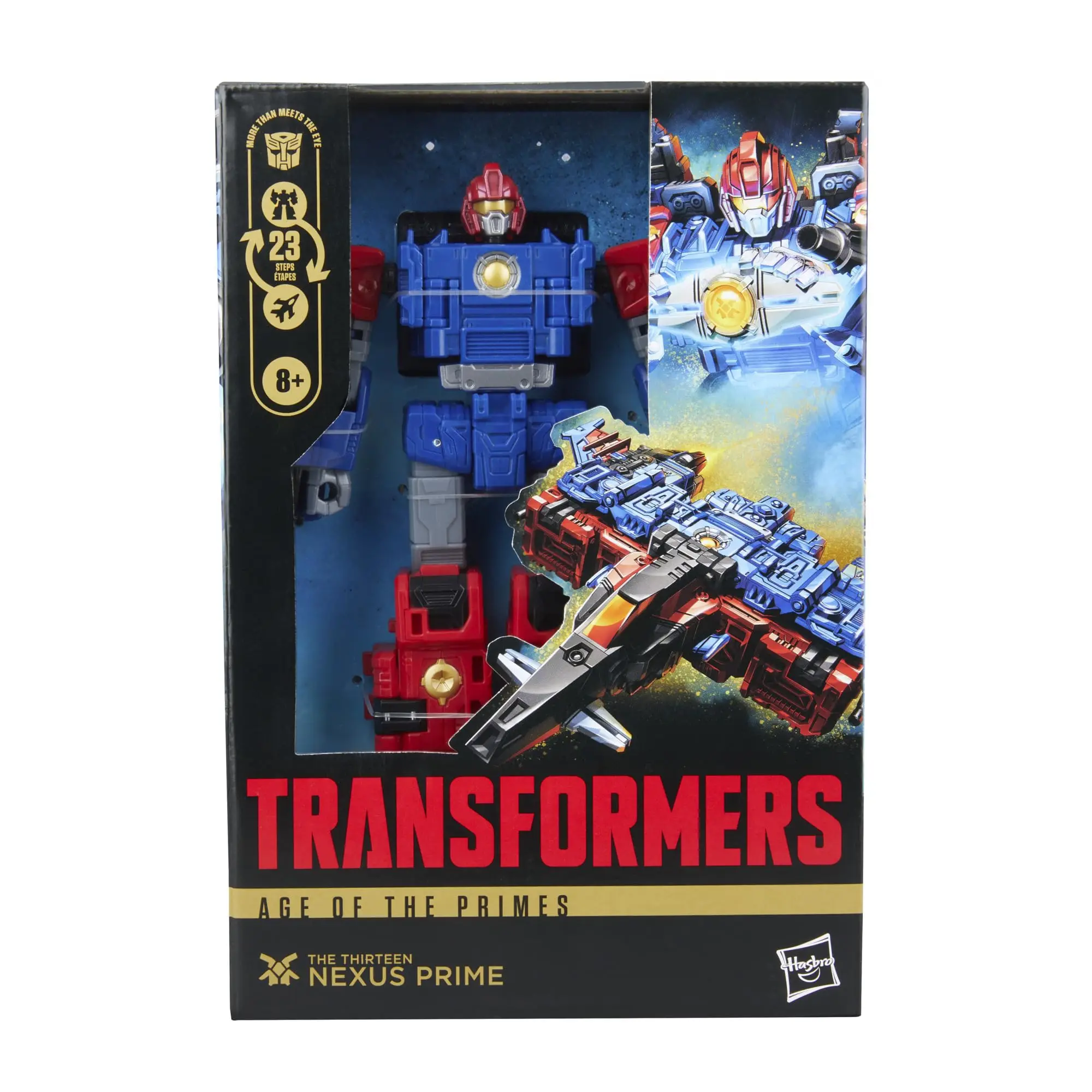 

Фигурка-трансформер Hasbro Transformers Age of The Primes The Thirteen Nexus Prime, класс Voyager, 6 дюймов, G2001