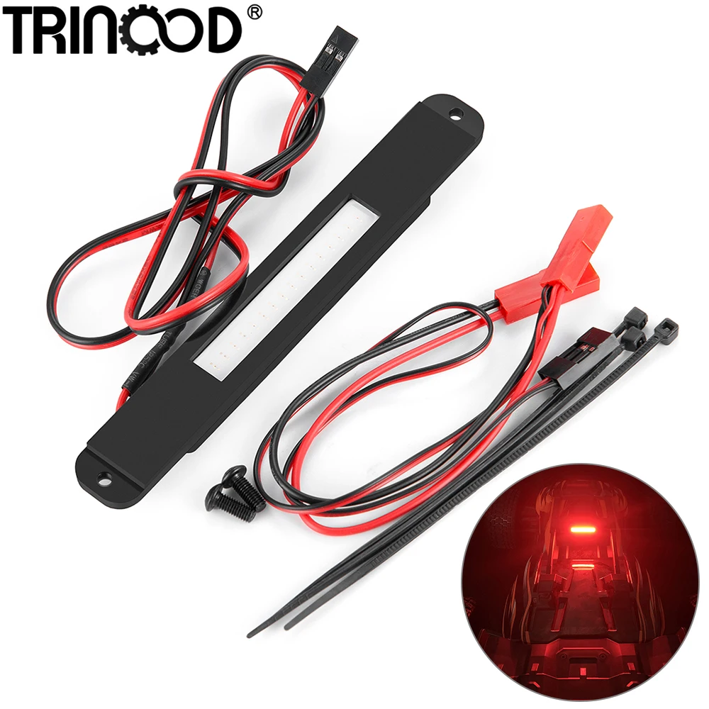 Trino od rc auto stopper light bremslichter lampen halterung mit adapter kabel für xrt 1/6 8s 4wd buggy lkw upgrade zubehör