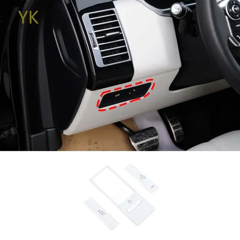 

Для Land Rover Range Rover Vogue 2013-2022 Car Edition, наклейка на кнопку педали багажника, аксессуары для салона автомобиля (с электрической педалью)