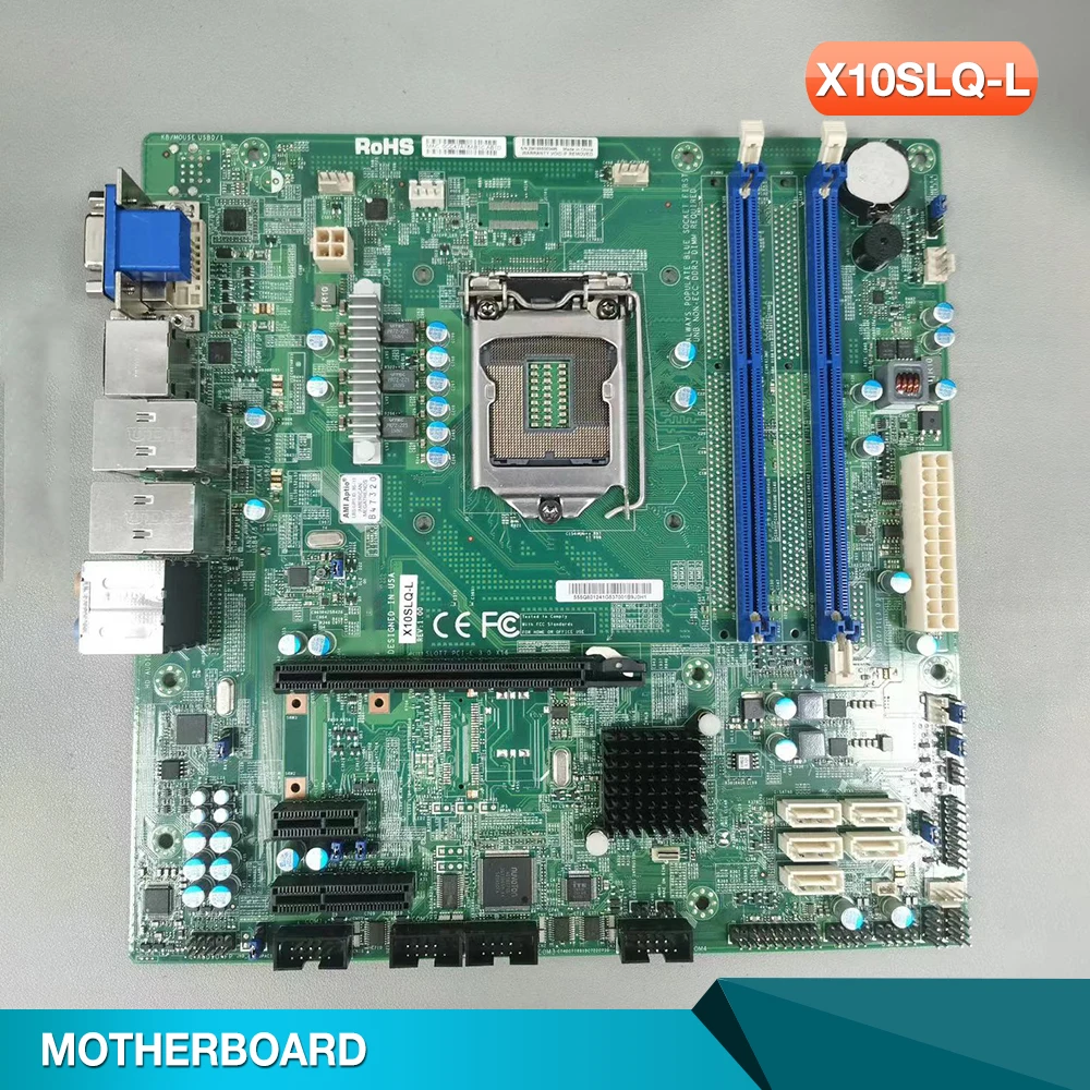 X10SLQ-L For Supermicro Embedded Desktop Motherboard 4th Gen Core i7/i5/i3 Up to 16GB DDR3 LGA1150 non-ECC