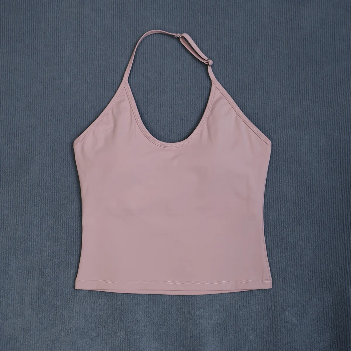 Ctenkevet Damen Rückenfreies Schnelltrocknendes Sport-Tanktop Ärmellos Stoßdämpfendes Support-Oberteil für Laufen Fitness-Radfahren – Detail 19