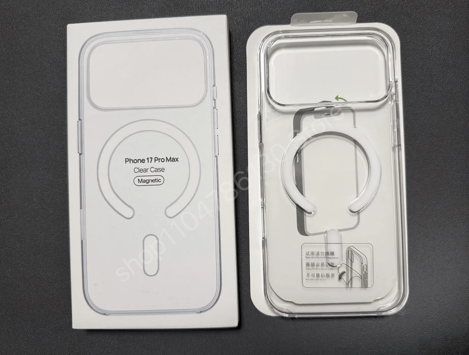 

Original Transparent Phone Case For iPhone 17 Air 16 15 14 13 12 Pro Max Cases For Magsafe Animation Wireless Charging Cover