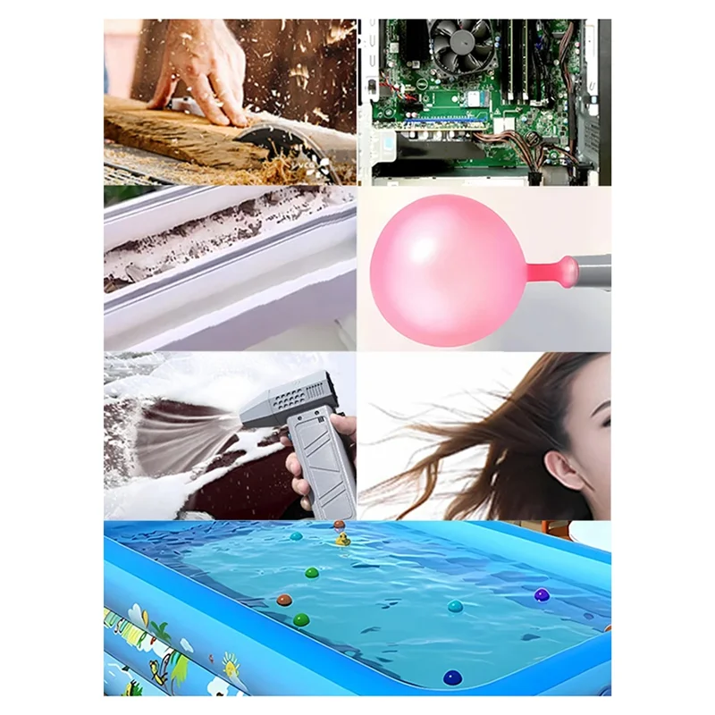 فلاش تريند منفاخ قوي عالي السرعة مروحة نفاثة توربو 140000   RPM سرعة الرياح 52M/S مروحة تربو محرك بدون فرش ضربة عنيفة