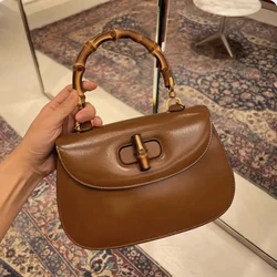 Borsa per la spesa elegante in pelle di mucca da donna di nuova moda