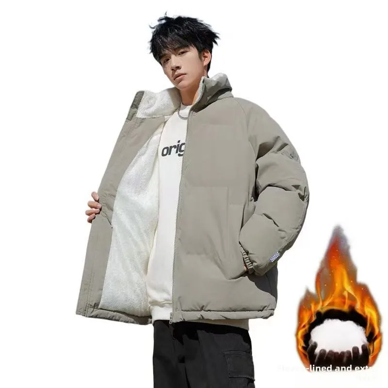 

Мужская толстая хлопковая куртка, очень плотное зимнее пальто, модный бренд премиум-класса, теплая мужская верхняя одежда