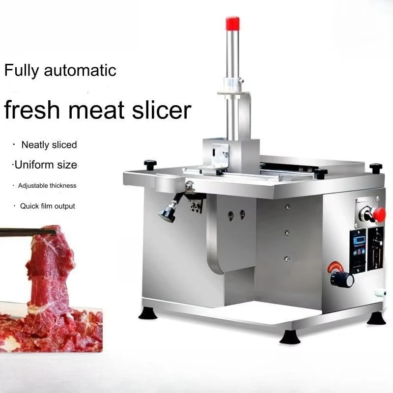 

For Commercial Frozen Fresh Grill Beef Pork Slicing Machine Professional Cooked Slicing Meat Cutter Machine Meat Slicer m