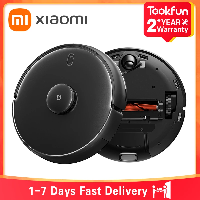 

XIAOMI MIJIA Robot Vacuum Mop Pro Sweeping Washing Mopping Cleaner Home Dust 3D Scan 4000PA Cyclone Suction Smart Planned Map