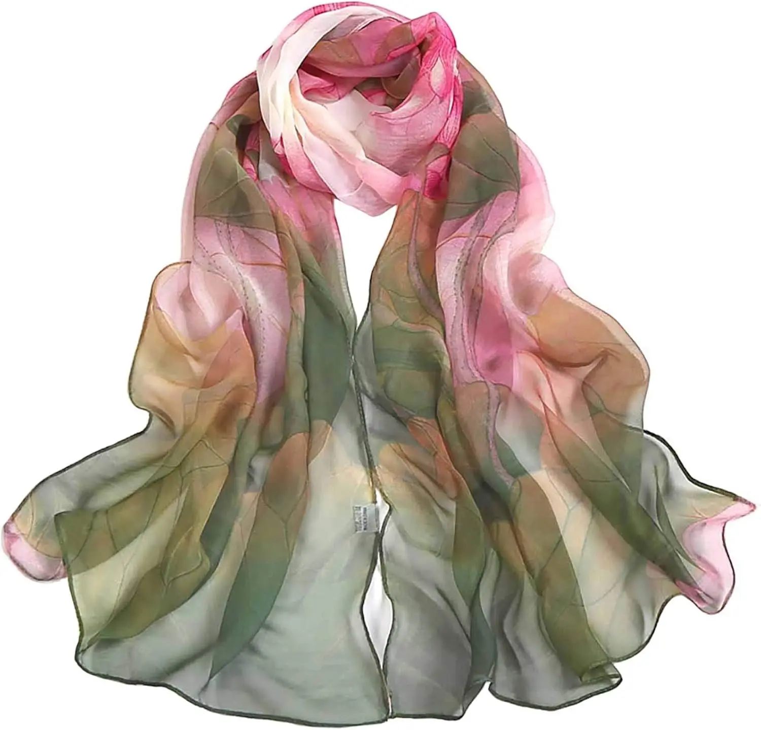 Lightweight Floral Print Scarves for Women, Fashion Shawl Wraps - Soft and Stylish Accessory