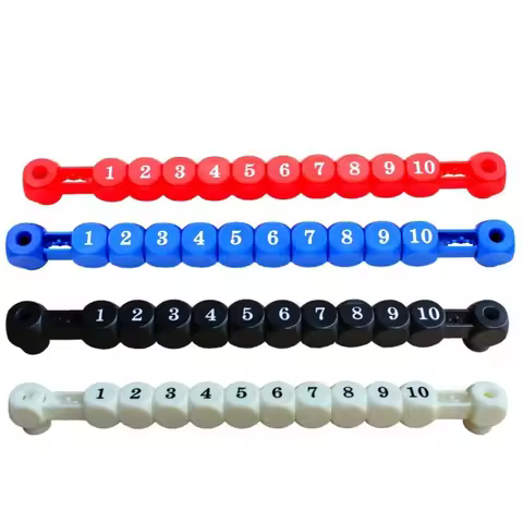 Table Football Machine Accessory, Multifunctional Grid Score Strip Counter for Table Game Sports Equipment