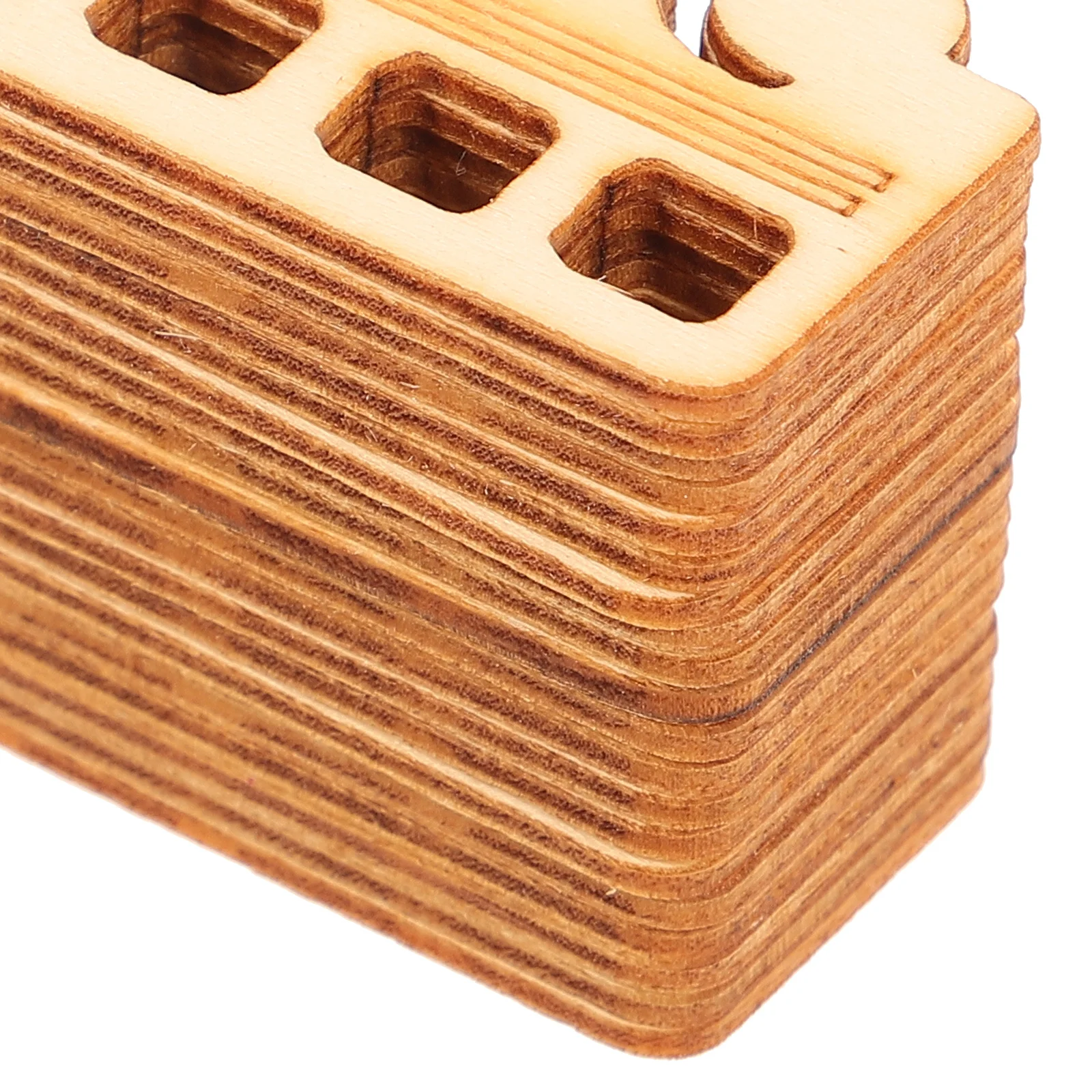 

20pcs Wood Slice Crafts For Kids Diy Painting Projects Smooth Wooden Pieces Ornament Supplies Craft Material For