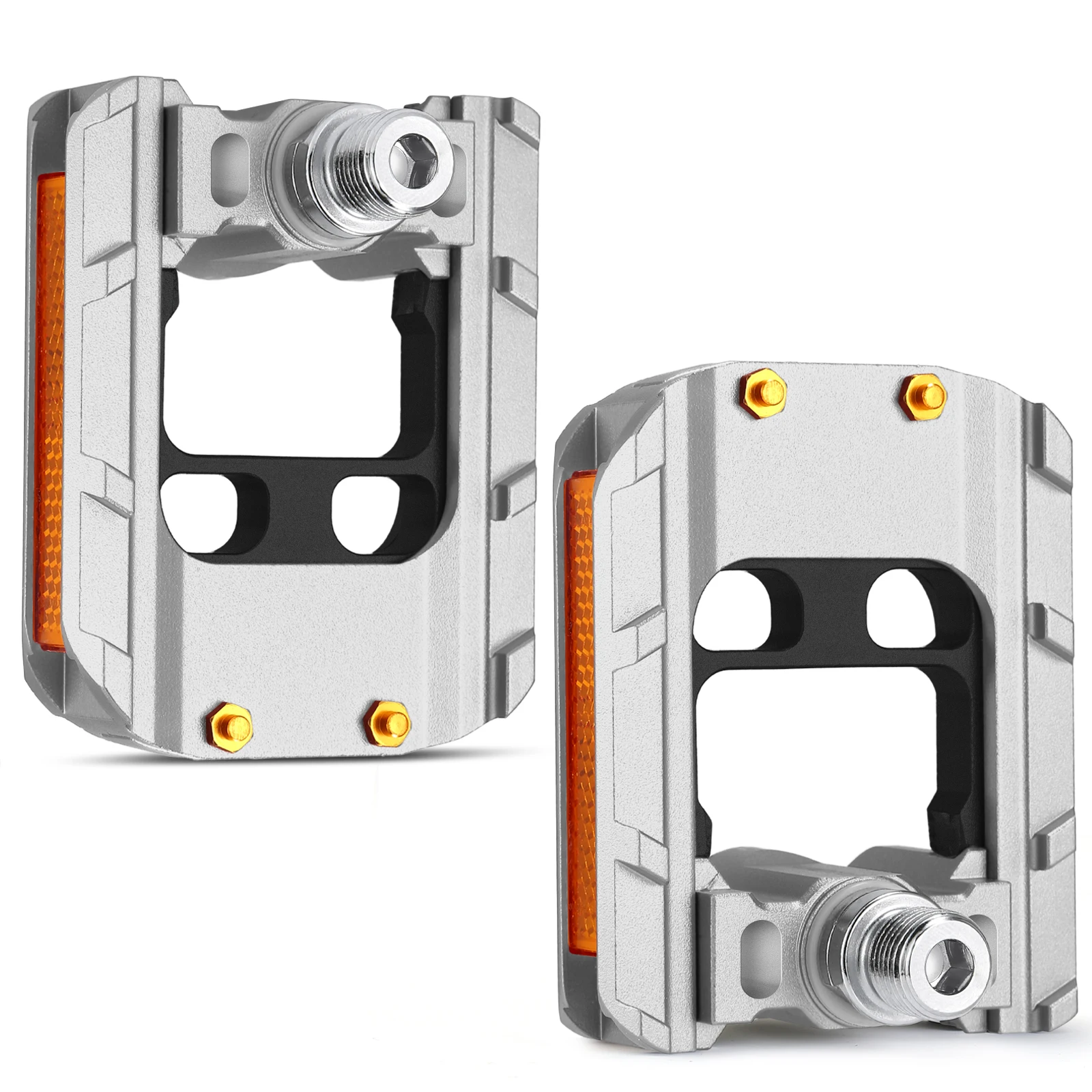 

SAVA Folding Bicycle Pedal Anti-Slip Bicycle Pedal Universal 9/16 Foldable Pedal Bicycle Accessories