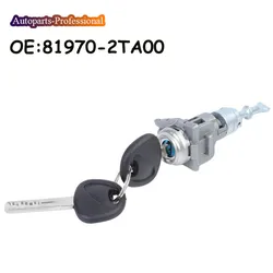 New Door Lock Cylinder with 2 Keys 819702TA00 81970-2TA00 Fit for Kia Optima Sedan 4-Door 2.0L 2.4L 2011 2012 2013-2018