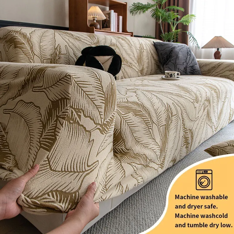 

1 шт.-чехол для дивана в стиле ретро, толстая версия на осень и зиму, «все включено», эластичный противоскользящий чехол для дивана с защитой от кошачьих царапин