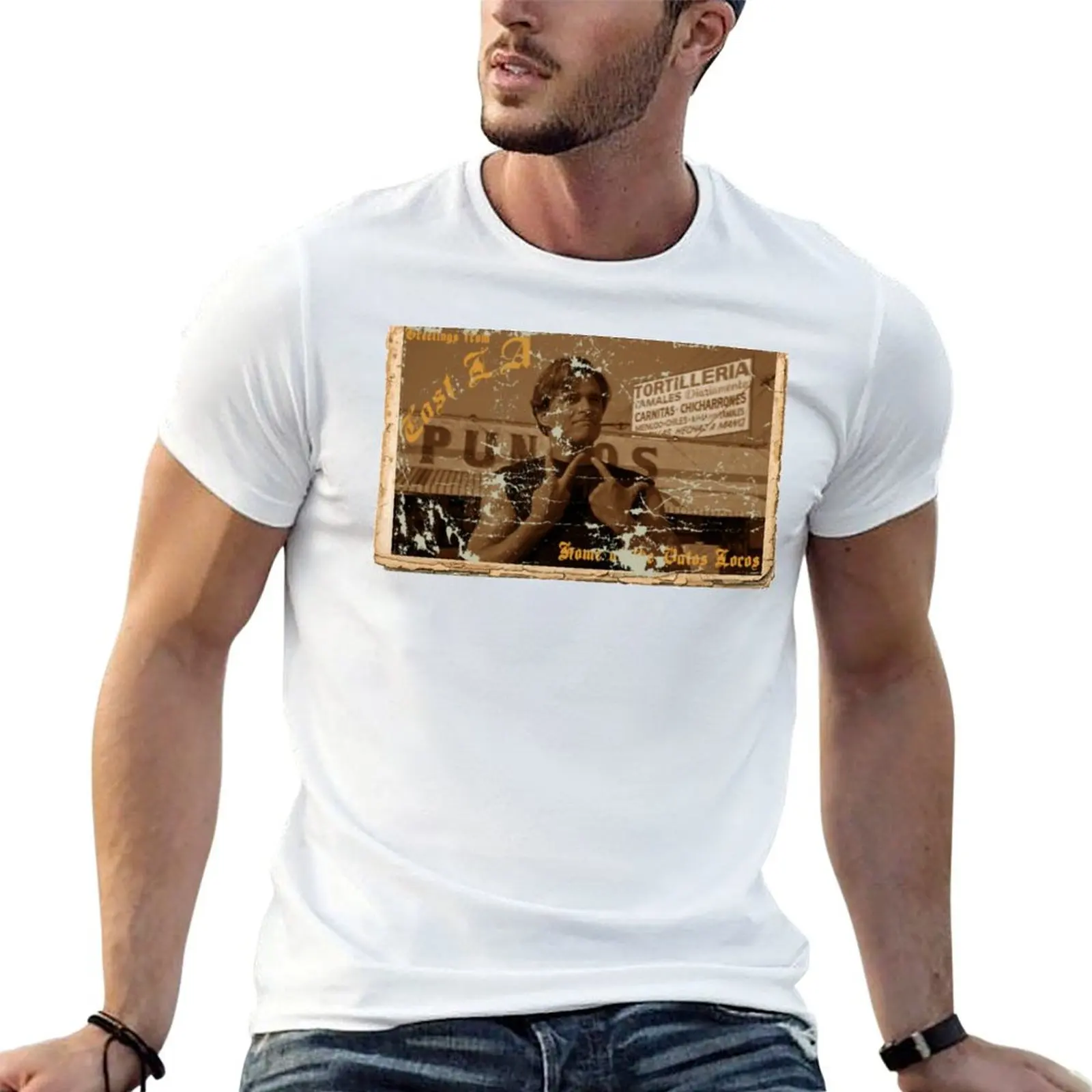 Greetings from East L.A. T-Shirt Casual Everyday Short Sleeve T-Shirt