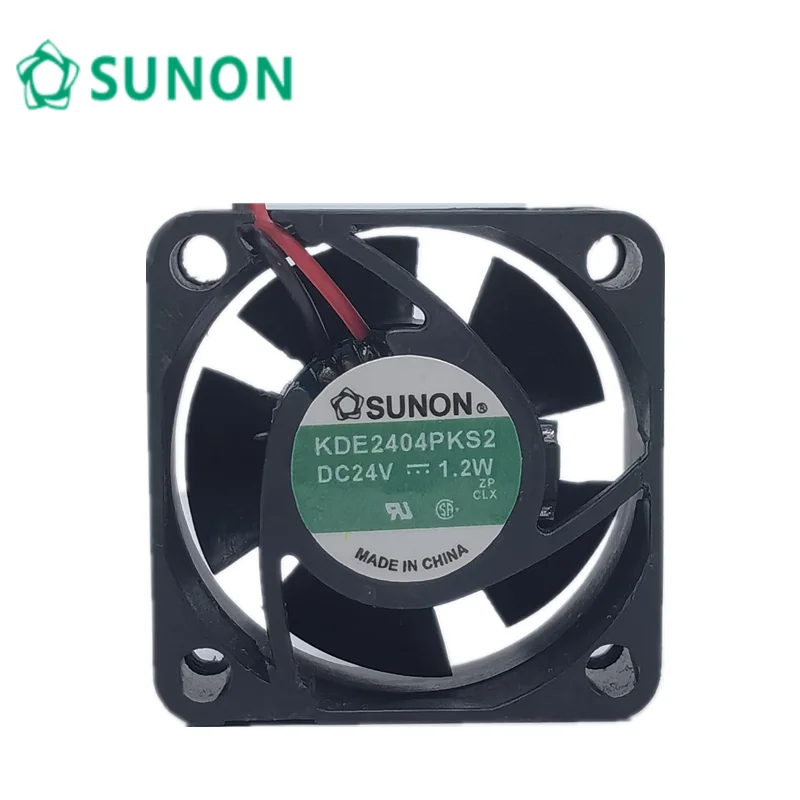 New For sunon KDE2404PKS2 DC24V 1.2W 4020 40*40*20MM 4cm two-wire inverter cooling fan