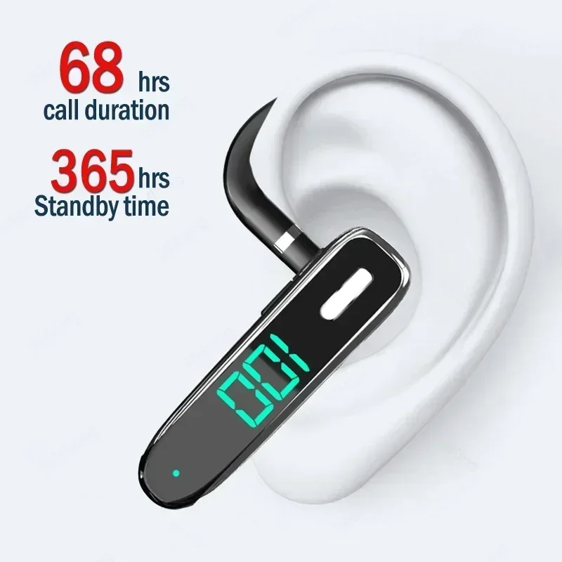 

Driving Bluetooth Earphone With Microphon 123 Wireless Headphones Noise Cancelling Handsfree Talking Headset Busines Auriculares